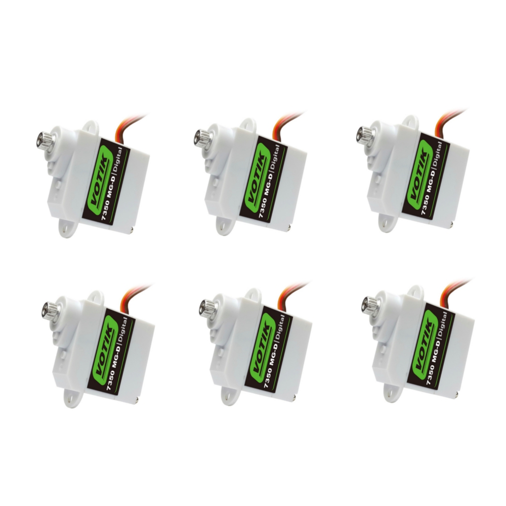 6pcs-PTK-VOTIK-7350-MG-D-5g-Digital-Servo-Metallgetriebe-fuumlr-EPP-E3P-Innen-Mini-RC-Flugzeug-Hubsc-1621593-1